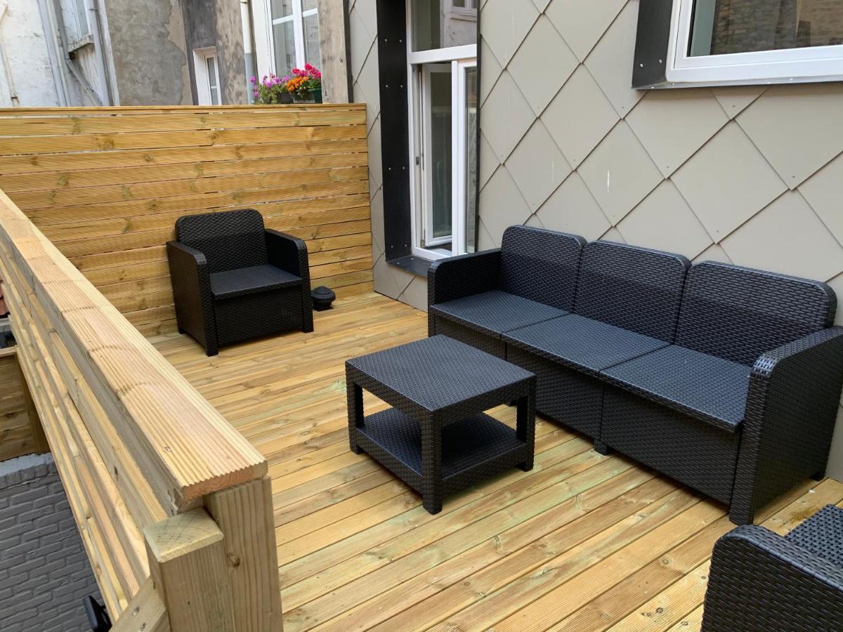 Appartement Met Terras Oostende Eksteriør bilde